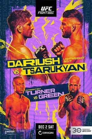 Poster UFC on ESPN 52: Dariush vs. Tsarukyan 2023
