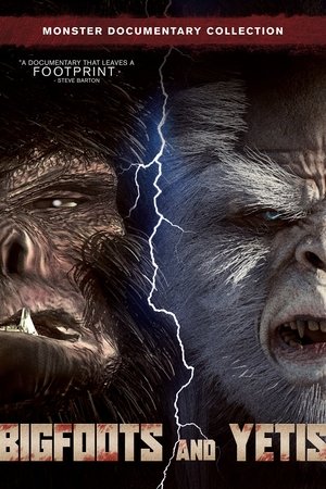 Póster oficial de la película Bigfoots and Yetis