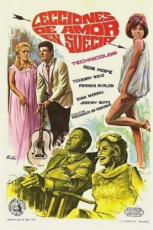 Poster Lecciones de amor en Suecia 1965