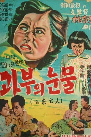 Poster 미망인 1955