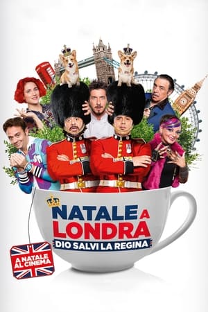 Poster Natale a Londra - Dio salvi la Regina (2016)