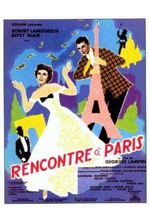 Poster Rencontre à Paris 1956
