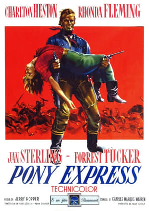 Poster Pony Express 1953