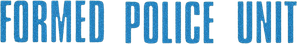 维和防暴队 — Logos 1