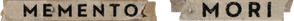 Memento Mori — Logos 1