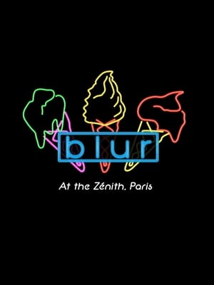 Blur - At the Zénith, Paris poster