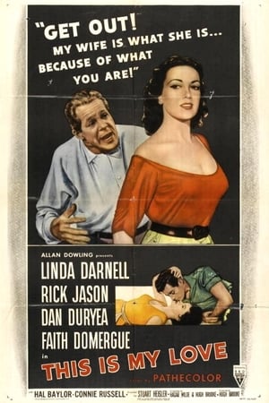 Poster L'amante proibita 1954