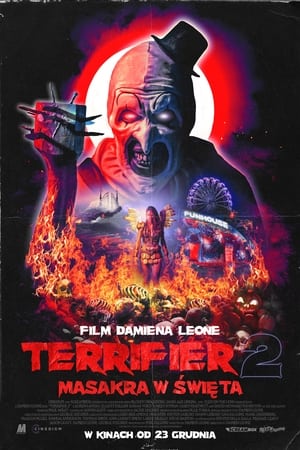 Poster Terrifier 2:  Masakra w Święta 2022