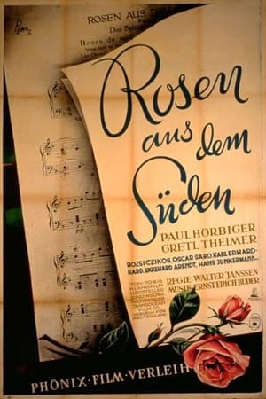 Poster Rosen aus dem Süden 1934