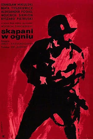 Poster Skąpani w ogniu 1963