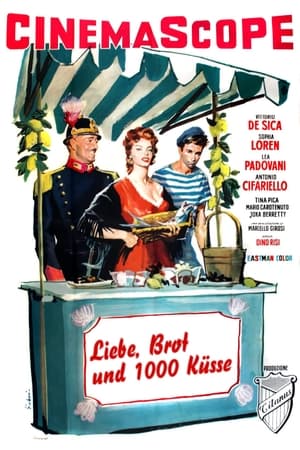 Poster Liebe, Brot und 1000 Küsse 1955
