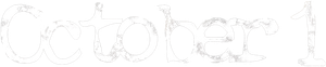 October 1 — Logos 1
