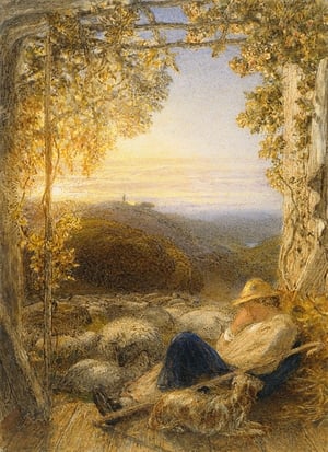 Poster The Sleeping Shepherd 