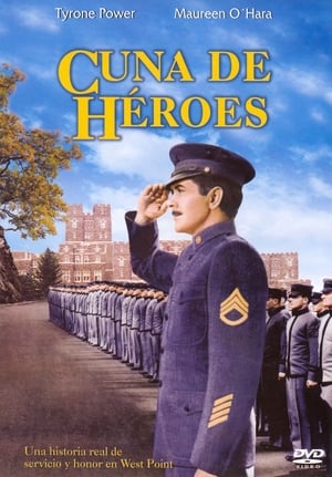 Poster Cuna de héroes 1955