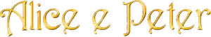 Alice e Peter (2020) Streaming official logo