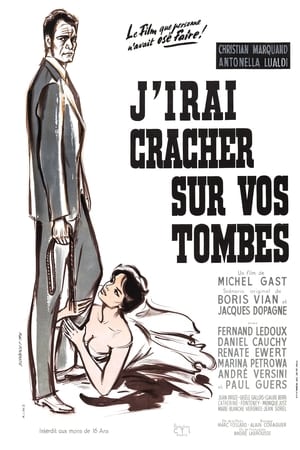 Poster J'irai cracher sur vos tombes 1959