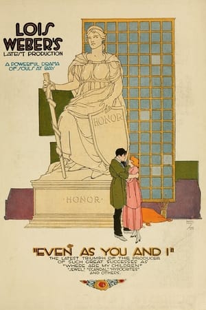 Poster Even as You and I (1917)