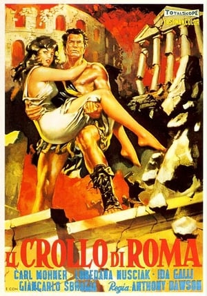 Poster Il crollo di Roma 1963