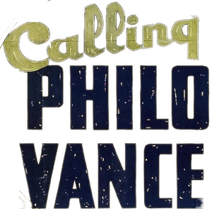 Calling Philo Vance