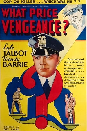 Poster What Price Vengeance 1937