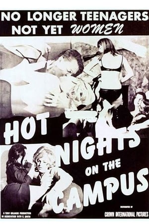 Poster Hot Nights on the Campus 1966