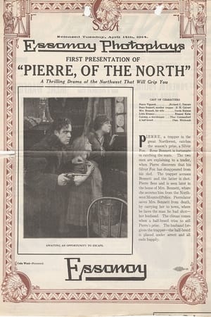 Poster Pierre, of the North (1914)