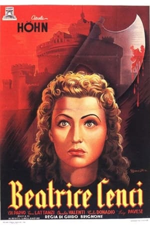 Poster Beatrice Cenci 1941