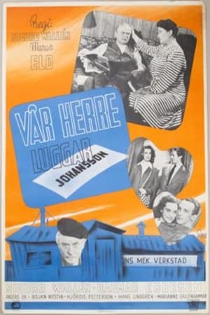 Poster Vår herre luggar Johansson 1944