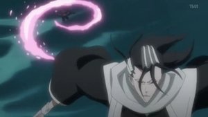 Byakuya, desapareciendo con las flores de cerezo