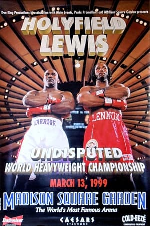 Poster Evander Holyfield vs. Lennox Lewis I 1999