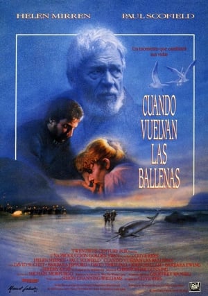 Poster Cuando vuelvan las ballenas 1989