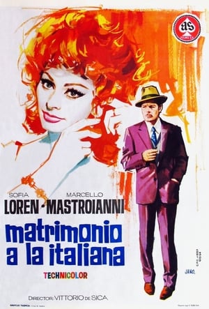 Poster Matrimonio a la italiana 1964