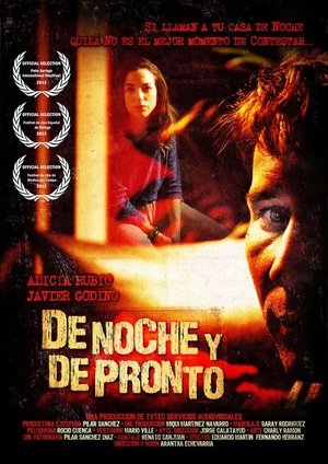 Poster De noche y de pronto (2012)