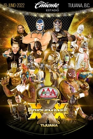 Poster AAA Triplemanía XXX: Tijuana (2022)