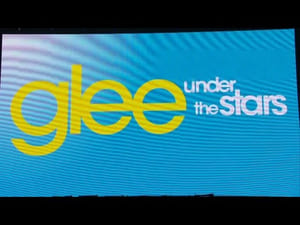 Image Glee Under The Stars