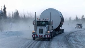 Ice Road Truckers Driving on Thin Ice