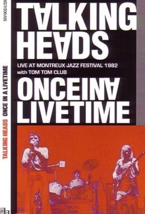 Poster Talking Heads live at Montreux Jazz Festival 1982