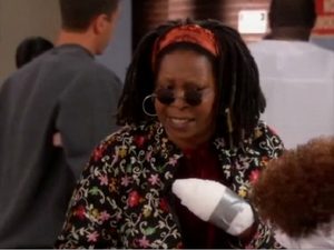 Whoopi Once Bitten...