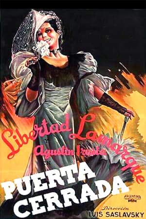 Poster Puerta cerrada 1939