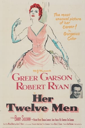 Poster Her Twelve Men (1954)