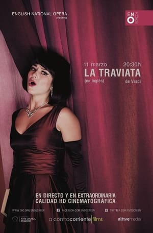 Poster Verdi's La Traviata - English National Opera (2015)