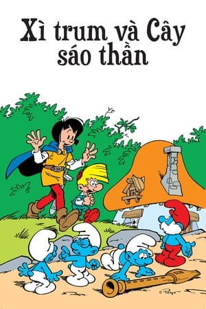 Poster Xì Trum và Cây Sáo Thần 1976