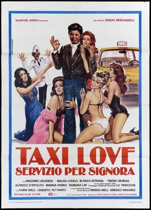 Poster Taxi Love - Servizio per signora 1976