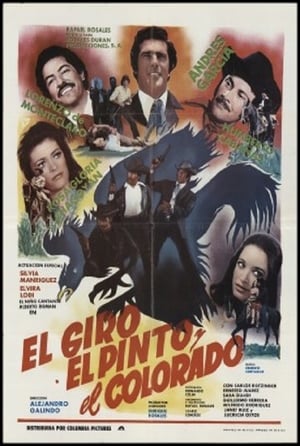Poster El giro, el pinto, y el colorado (1980)