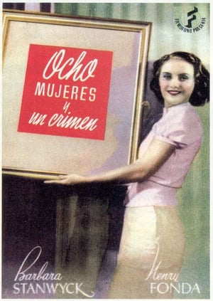 Poster Ocho mujeres y un crimen 1938