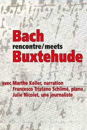 Poster Bach rencontre Buxtehude 2010