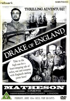 Poster Drake of England (1935)