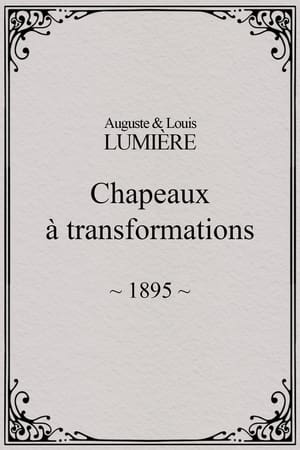 Poster Chapeaux à transformation 1895
