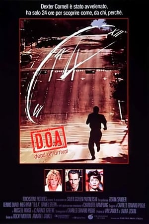 Poster D.O.A. - Cadavere in arrivo 1988