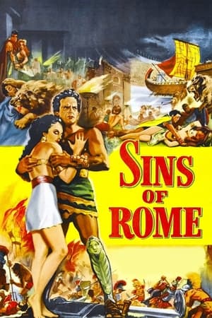 Poster Sins of Rome 1953